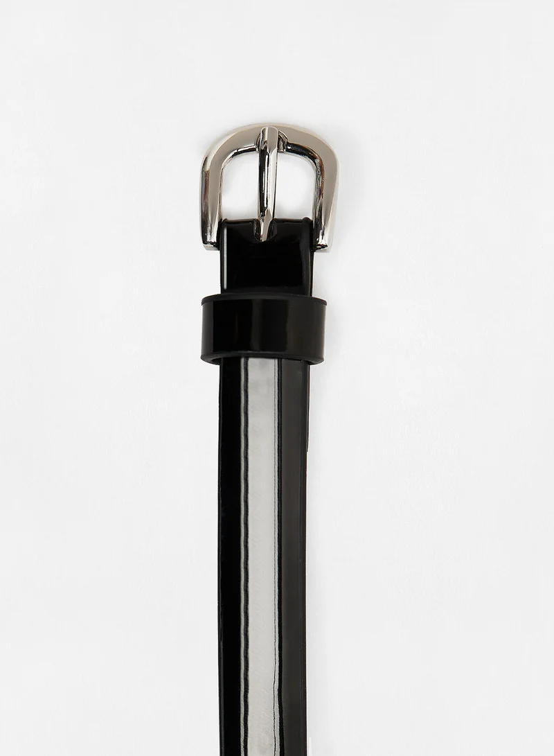 Little Pieces Glossy Belt
