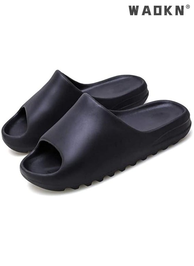 Unisex House Shoes Non-Slip thick Soft Platform Slide Sandals for Women Men Indoor Outdoor Shower Bathroom Slipper for Adult