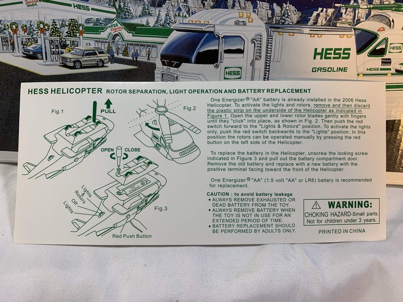Hess Truck and Helicopter - 2006 - Image 2
