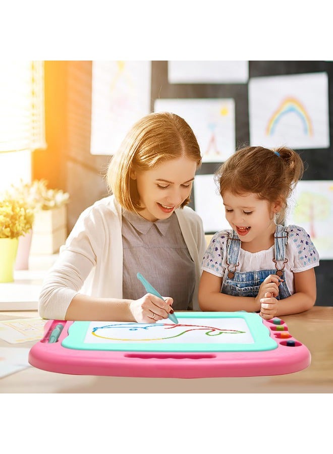 vusum Magnetic Drawing Board Magna Kids Doodle Board,Toddler Toys for Girls Boys 3 4 5 6 7 Year Old,Large Etch A Gifts Sketch Board Colorful Magnet Erasable Pad - Image 5