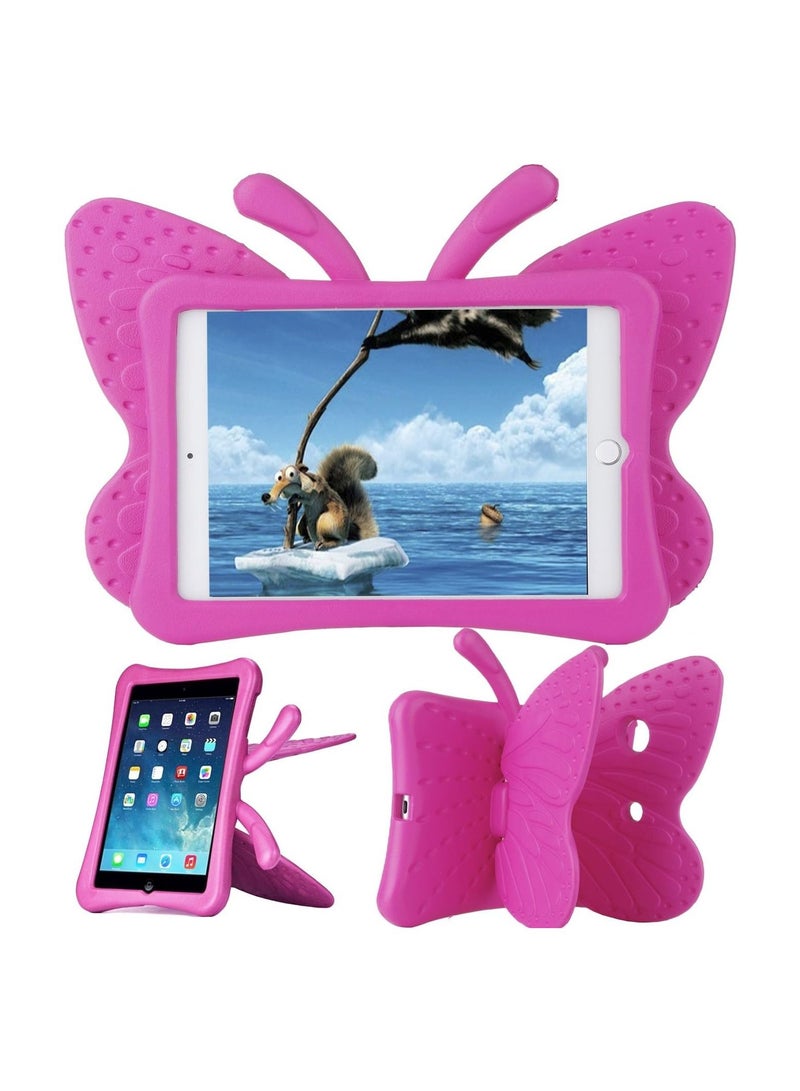 iPad Mini Case for Girls, Butterfly Shape Shock proof Kid-proof Durable EVA Foam Super Protection Tablet Case Cover for Apple iPad mini 1/2/3/4 - Image 5