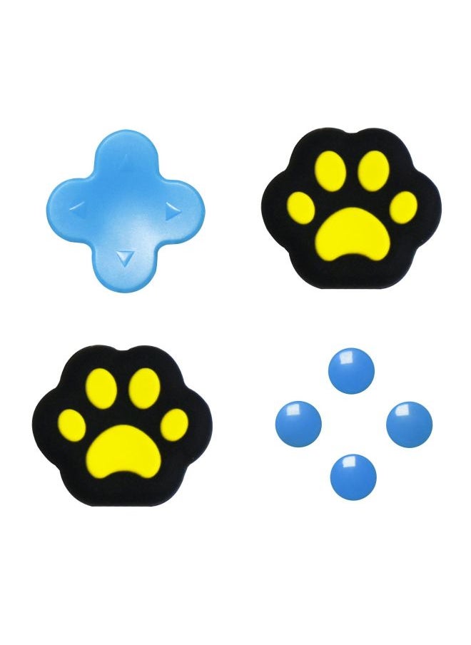 General Suitable For Switch Cat Claw Heart-shaped Key Stickers Ns Cross Color Stick Rocker Cap Protective Sleeve Accessories-Product Color:42 【customized Products Refuse To Return】  - Image 1
