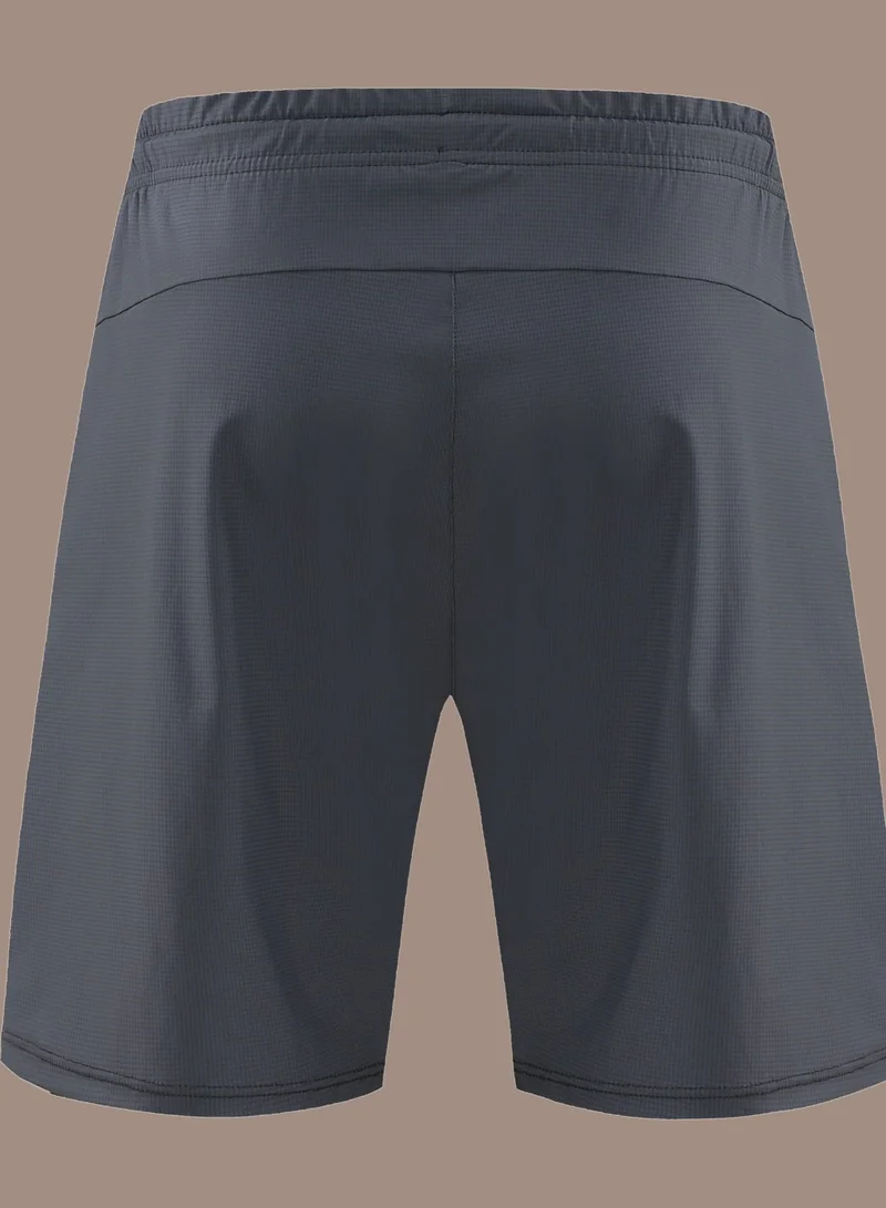 Thugfit Grey THUGFIT ActivePulse Performance Men's 11" Inseam Shorts- Grey for Men | Best Price UAE