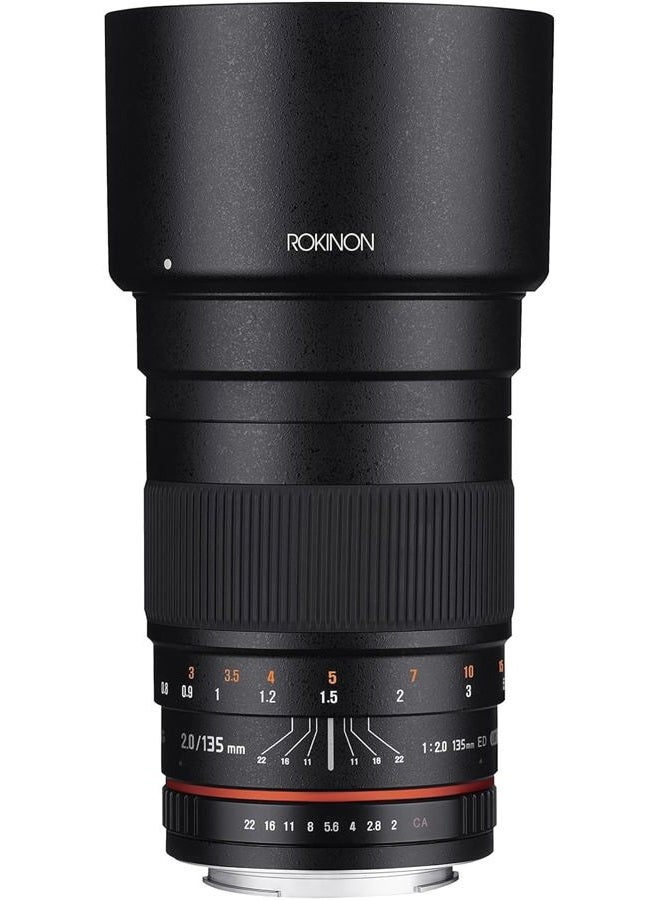 Rokinon عدسة تليفوتوغرافي 135 مم F2.0 ED UMC لكاميرات كانون الرقمية SLR - Image 1