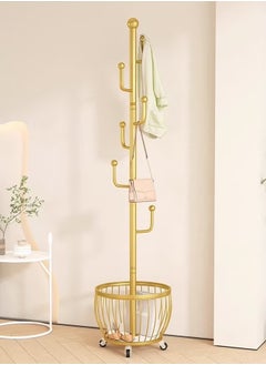 Beauenty Coat Rack Coat Hanger Coat Rack Freestanding Adjustable Height Floor Hanger For Hanging Clothes Hats Bags In Bedroom Living Room And Office  - Image 1