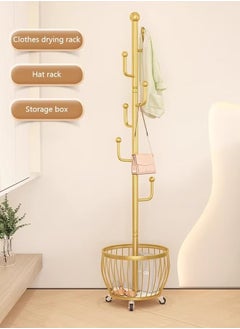 Beauenty Coat Rack Coat Hanger Coat Rack Freestanding Adjustable Height Floor Hanger For Hanging Clothes Hats Bags In Bedroom Living Room And Office  - Image 4