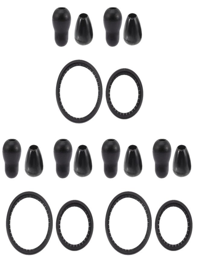 JECOMPRIS Stethoscope Replacement Parts Kit with Soft Comfortable Earplugs and Dual Size Diaphragms for Pediatric and Diagnostic Use - Image 1