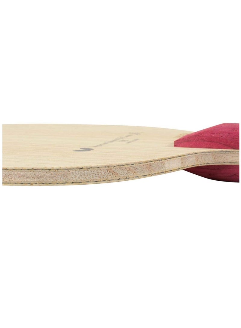 BUTTERFLY Butterfly Jun Mizutani ZLC Table Tennis Blades Professional Butterfly Table Tennis Blade FL (Flared) Handle Styles Made in Japan 4906901155909 - Image 4