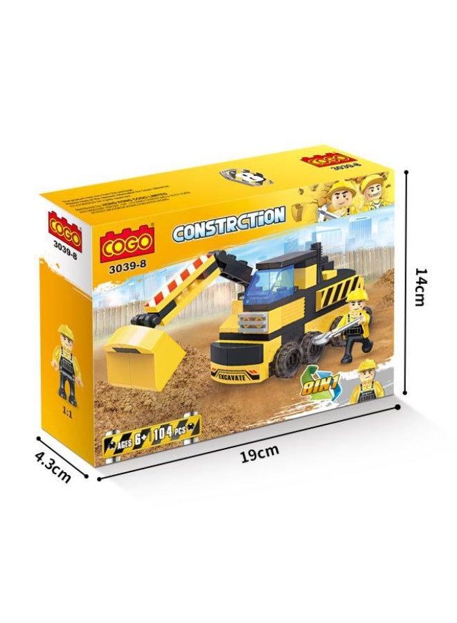 كوجو تركيبات معدات بناء104قطعة6+ - Image 1