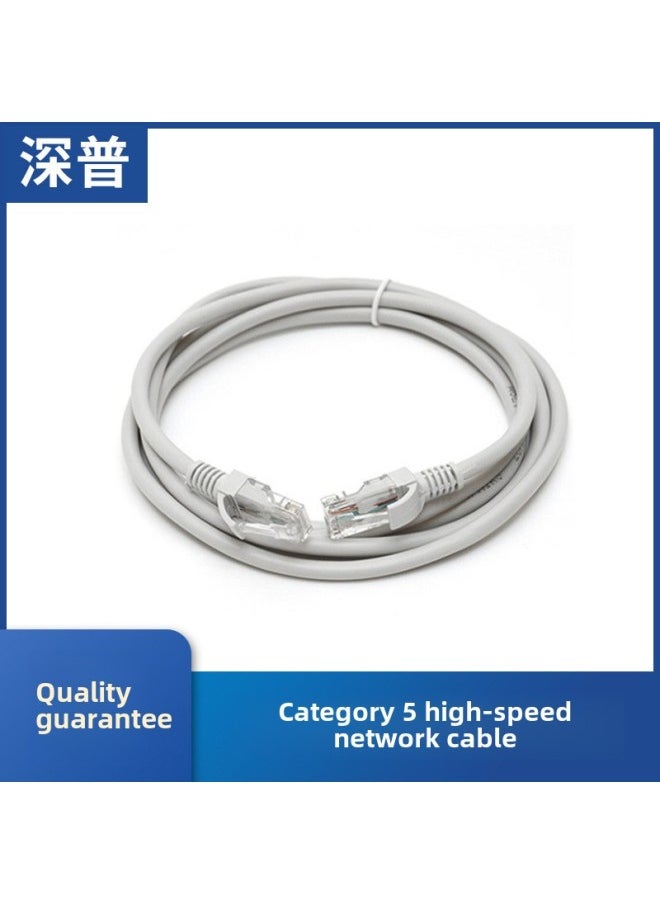 Generic Network Cable Super Class 5 Finished Network Cable Class 6 Short Meter 0.15/0.2 Meter Pure Copper Machine Room Hub Switch Short Network Cable-Color:Five Kinds Of Blue 1.2 Meters-Line Length:0.25 M  - Image 4