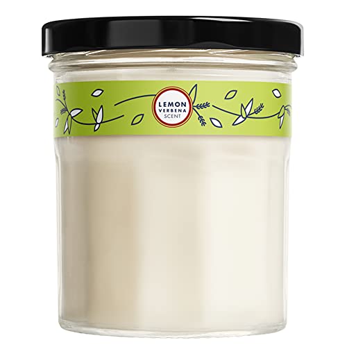 MRS. MEYER'S CLEAN DAY Scented Soy Aromatherapy Candle, 25 Hour Burn Time, Made with Soy Wax and Essential Oils, Lemon Verbena, 4.9 oz - Image 2