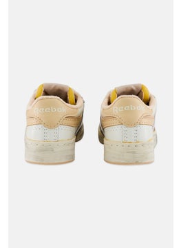 Reebok Men Club C Revenge Lace Up Tennis Shoes, Off White  - Image 3