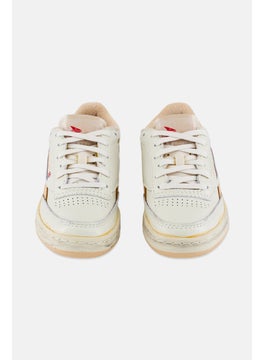 Reebok Men Club C Revenge Lace Up Tennis Shoes, Off White  - Image 2