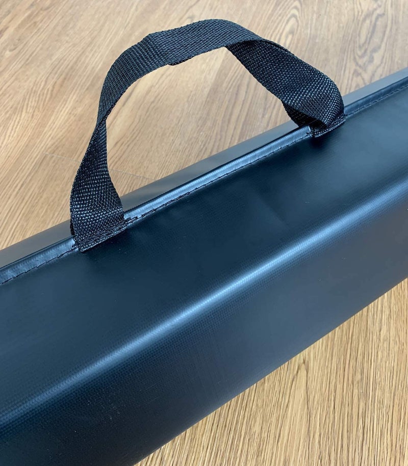 IRIS جهاز توازن قابل للطي بطول 9 أقدام للأطفال، قاعدة غير قابلة للانزلاق، جهاز توازن للتدريب في المنزل (أسود) - Image 2