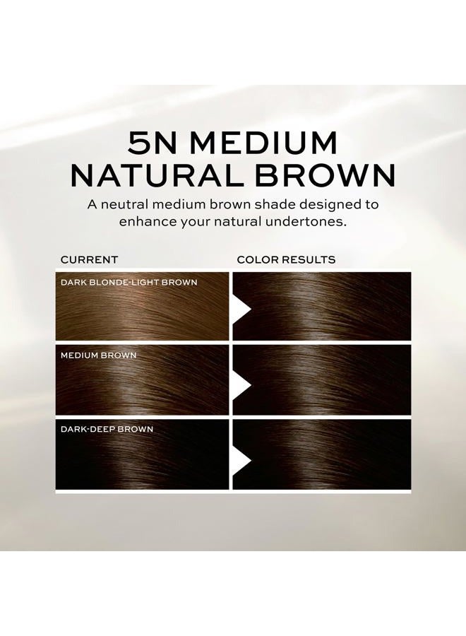 John Frieda Precision Foam Colour, Medium Natural Brown 5N, Full-coverage Hair Color Kit, Anti-Fade Gray Coverage, Deep Color Saturation Hair Dye, Pack of 2 - Image 5