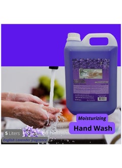 Hand Wash Liquid Antibacterial & Antiviral Refill With Moisturizing Liquid, Hand Soap Lavender  5L