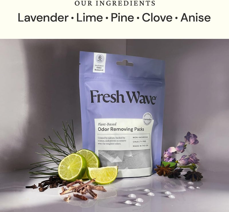 Fresh Wave Lavender Odor Removing Packs - 6 Count - Image 2