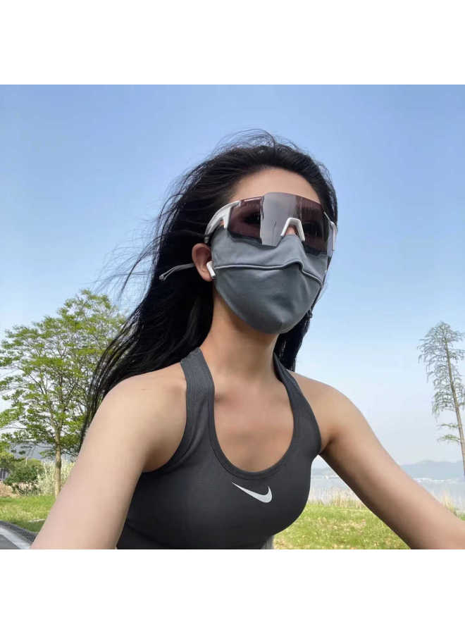 Boshide Cycling Glasses Photochromic Day Night Dual-Use Sunglasses Outdoor Mountain Climbing Riding Running Goggles White Frame/Photochromic Grey - Image 4