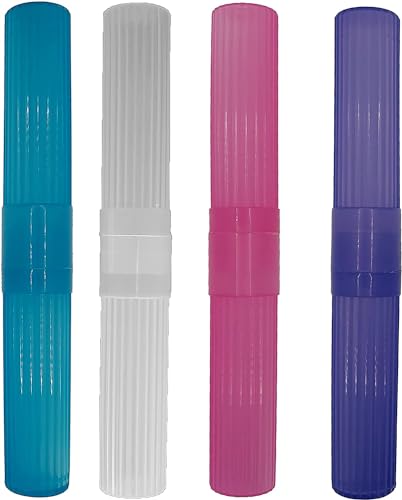 American Comb Toothbrush Holder BluePinkWhitePurple Made in The USA WVentilation Holes