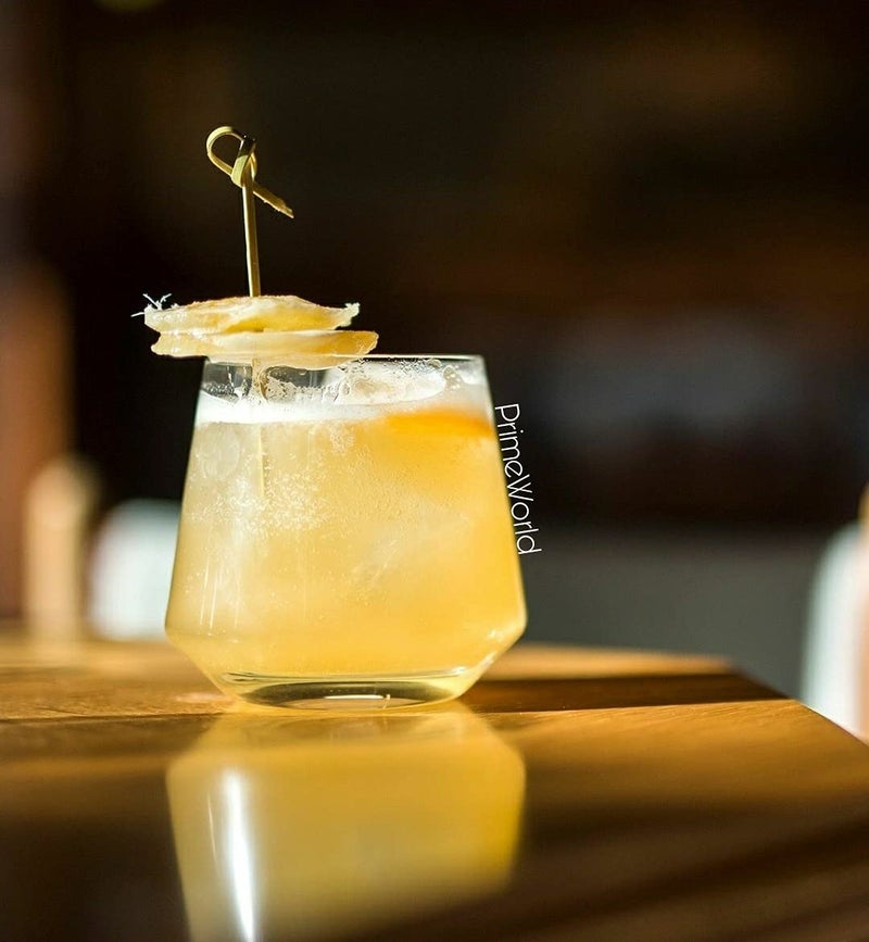 PrimeWorld European 300 ml Aqua Steamless Glasses Set of 6 pcs - Tall Drinking Glasses for- Water, Juice, Colddrink, Mojito, Cocktail, Lead-Free, Perfect for Home, Restaurants and Parties - Image 3