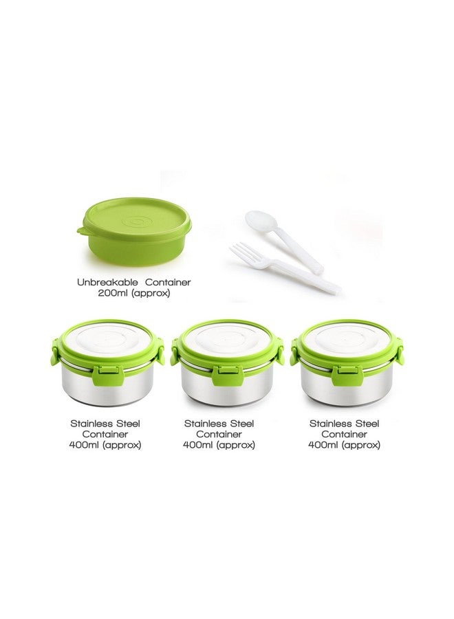 GANESH Ganesh Sigma Deck 4 Airtight & Leak Proof Container with Bag - Multicolor  - Image 3