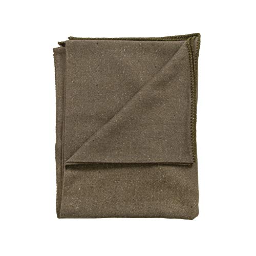 Stansport Wool Blend Camp Blankets - O.D. Green (1244) - Image 2