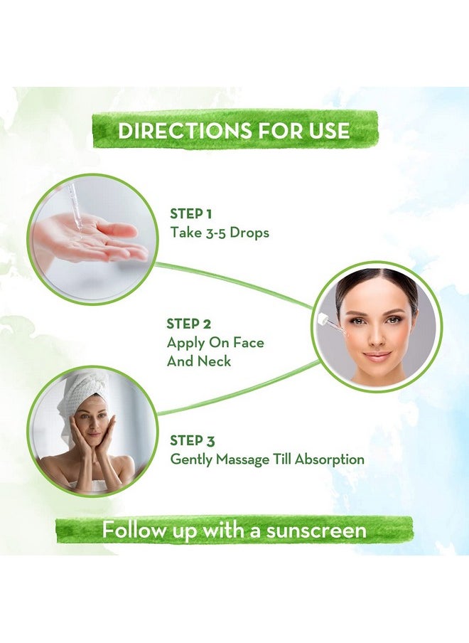 10% Vitamin C Face Serum Essence Serum With Vitamin C And Gotu Kola For Skin Illumination 30Ml