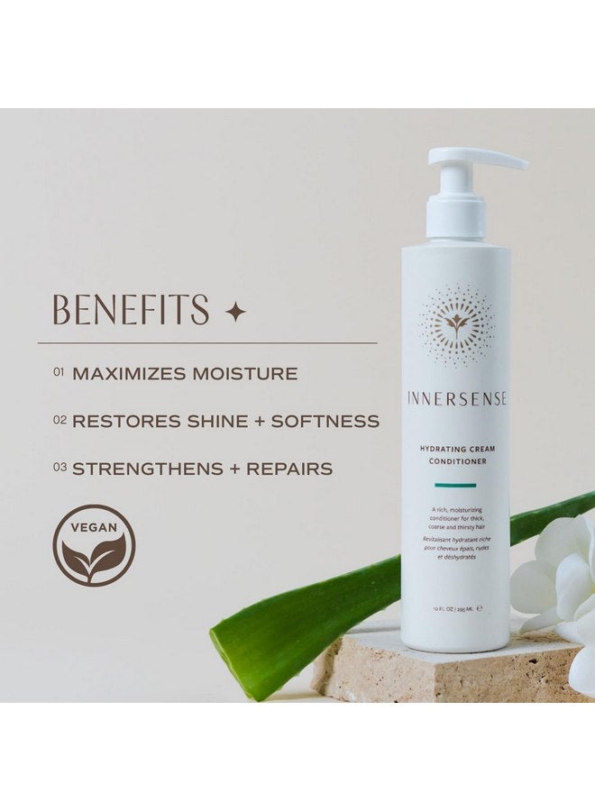 INNERSENSE Organic Beauty - Natural Hydrating Cream Conditioner | Non-Toxic, Cruelty-Free, Clean Haircare (32oz) - Image 3