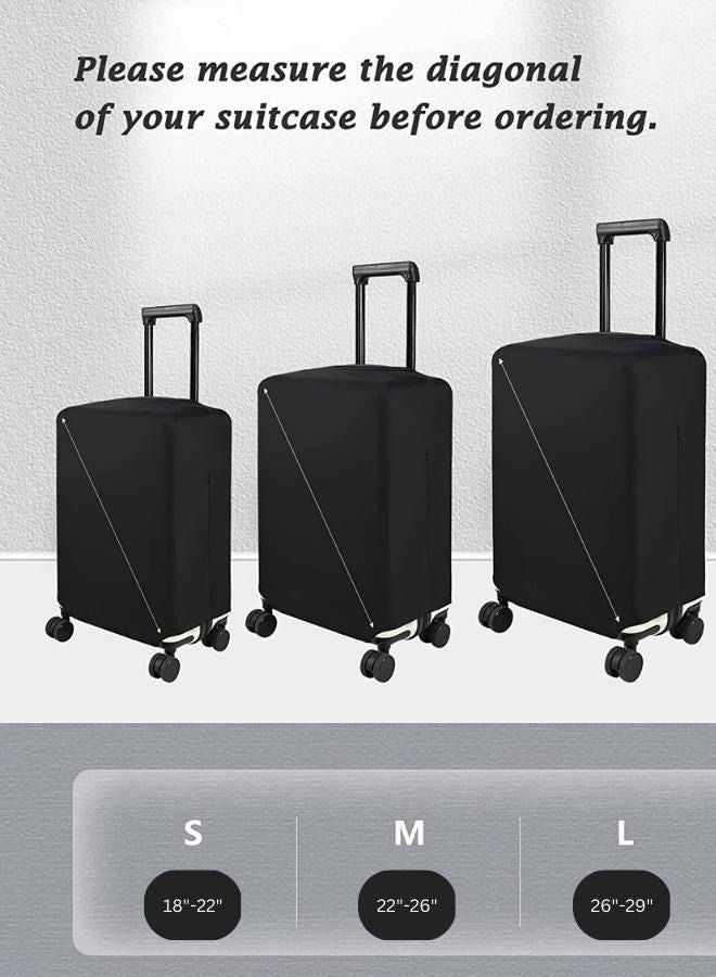 Spandex Anti-Scratch Luggage Cover Medium Size