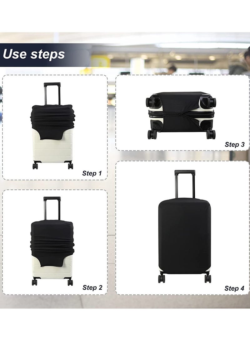 SONADA Spandex Anti-Scratch Luggage Cover Medium Size  - Image 4