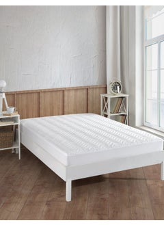 MODELHOME Fitted Quilted Water Liquid Proof Mattress Protector  - Image 3