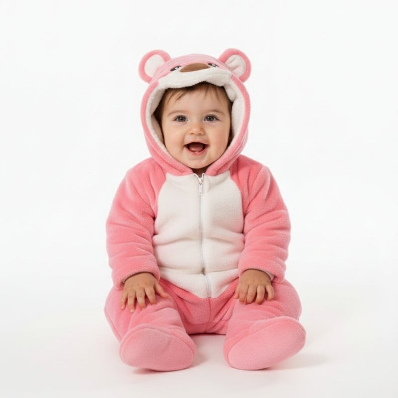 Cloud Fashion Fluffy Bear Jumpsuit - Image 1