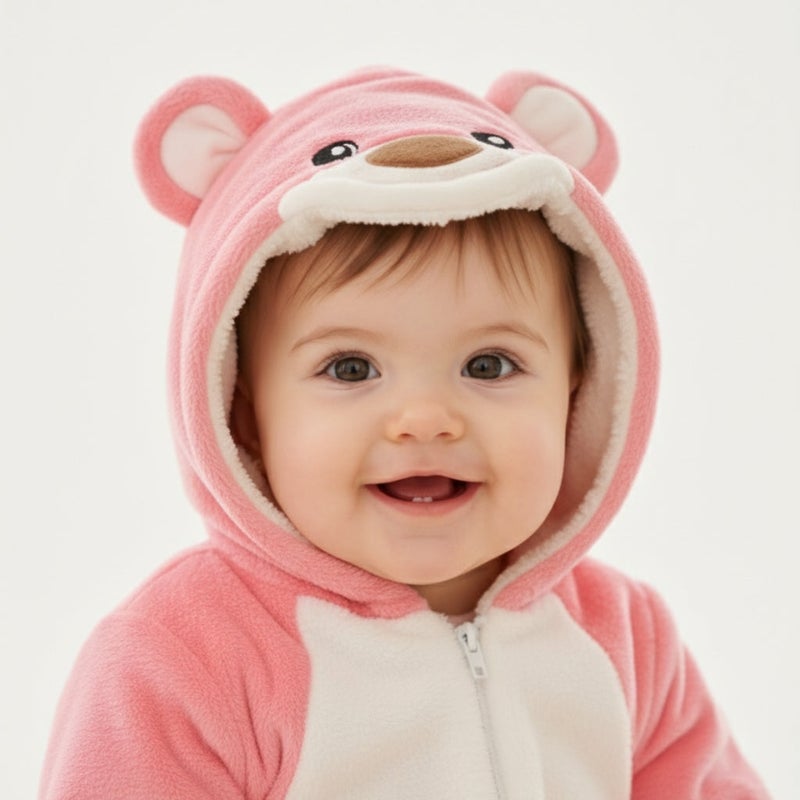 Cloud Fashion Fluffy Bear Jumpsuit - Image 2