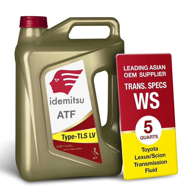 Idemitsu سائل نقل الحركة الأوتوماتيكي إيديميتسو ATF نوع TLSLV WS لتويوتا ولكزس وساين 5QT - Image 1