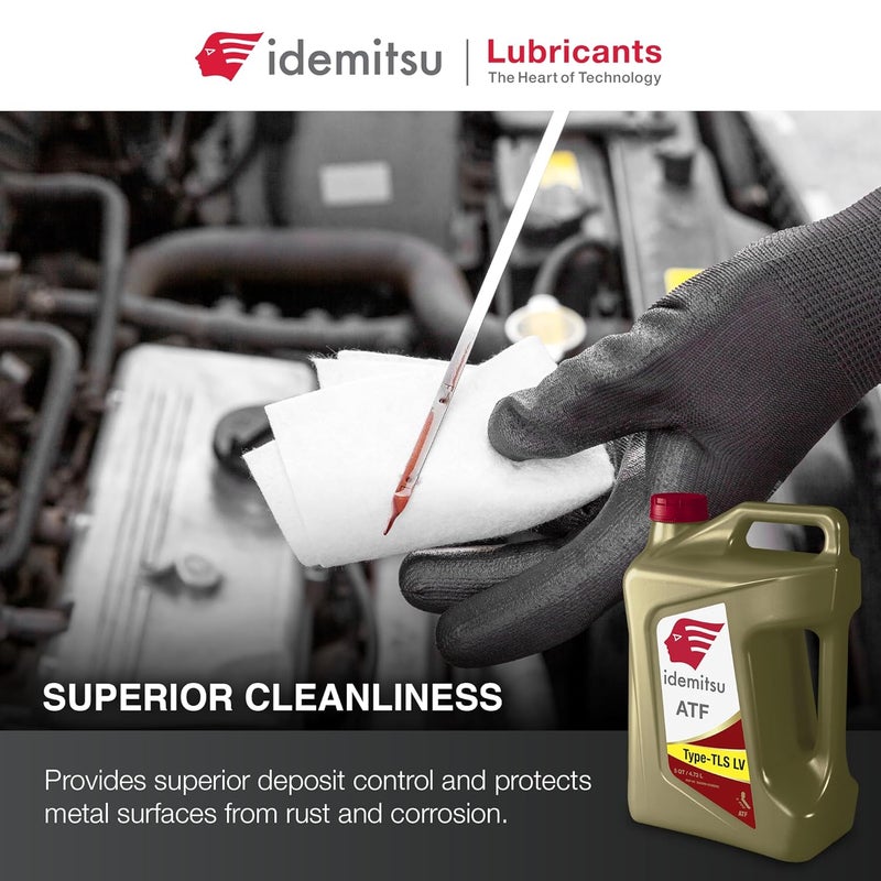 Idemitsu سائل نقل الحركة الأوتوماتيكي إيديميتسو ATF نوع TLSLV WS لتويوتا ولكزس وساين 5QT - Image 5