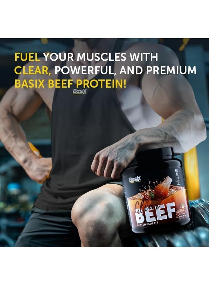 Basix Clear Beef Protein Isolate Cherry Cola 33 Servings,998g – Refreshing High-Protein Lean Muscle Drink - Image 4