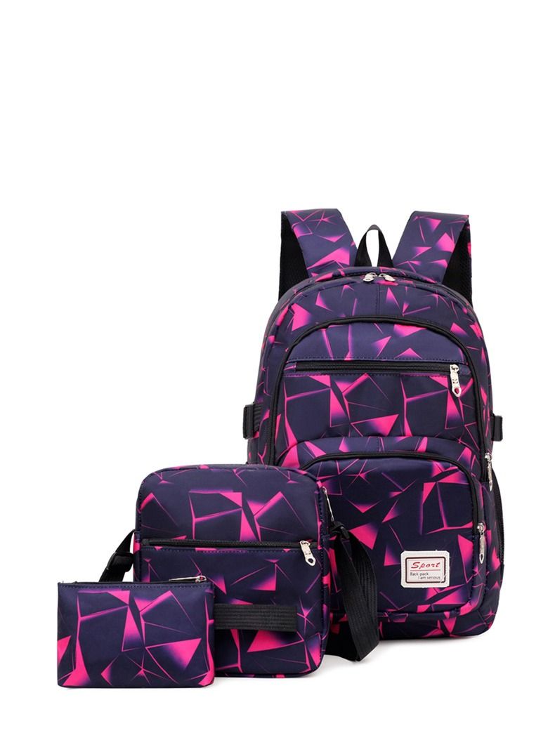 SPORT 3-Piece Printed Bag Set - Image 1