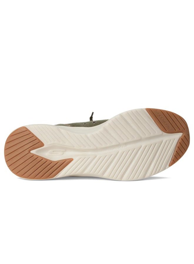 SKECHERS Women's Sneaker, Olive, 37 EU - Image 3