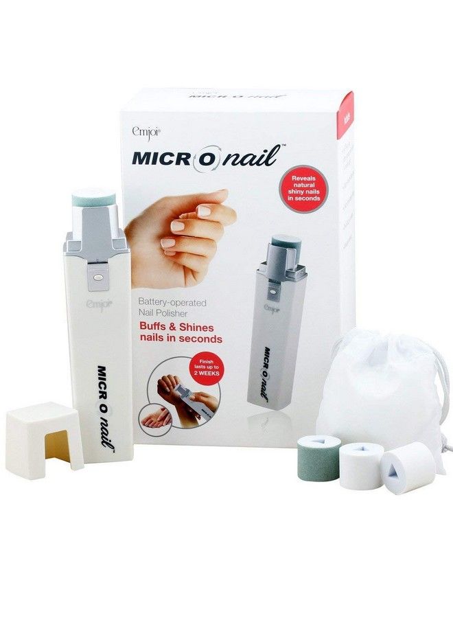 EMJOI Micro Nail Manicure Or Mani Pedismooths Buffs & Shines Instantly - Image 1