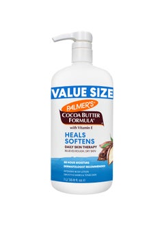 Palmer's Cocoa Butter Formula Daily Skin Therapy Lotion, Pump Bottle, 33.8 Ounces
