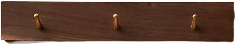 Small Wooden Wall Mounted Coat Rack Hooks For Entrance Porch Living Room - Image 1