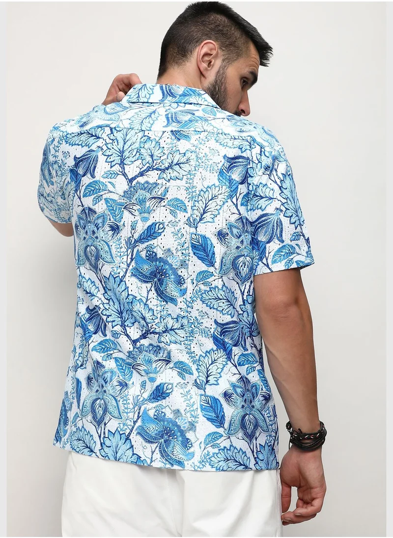 Campus Sutra Printed Shirt