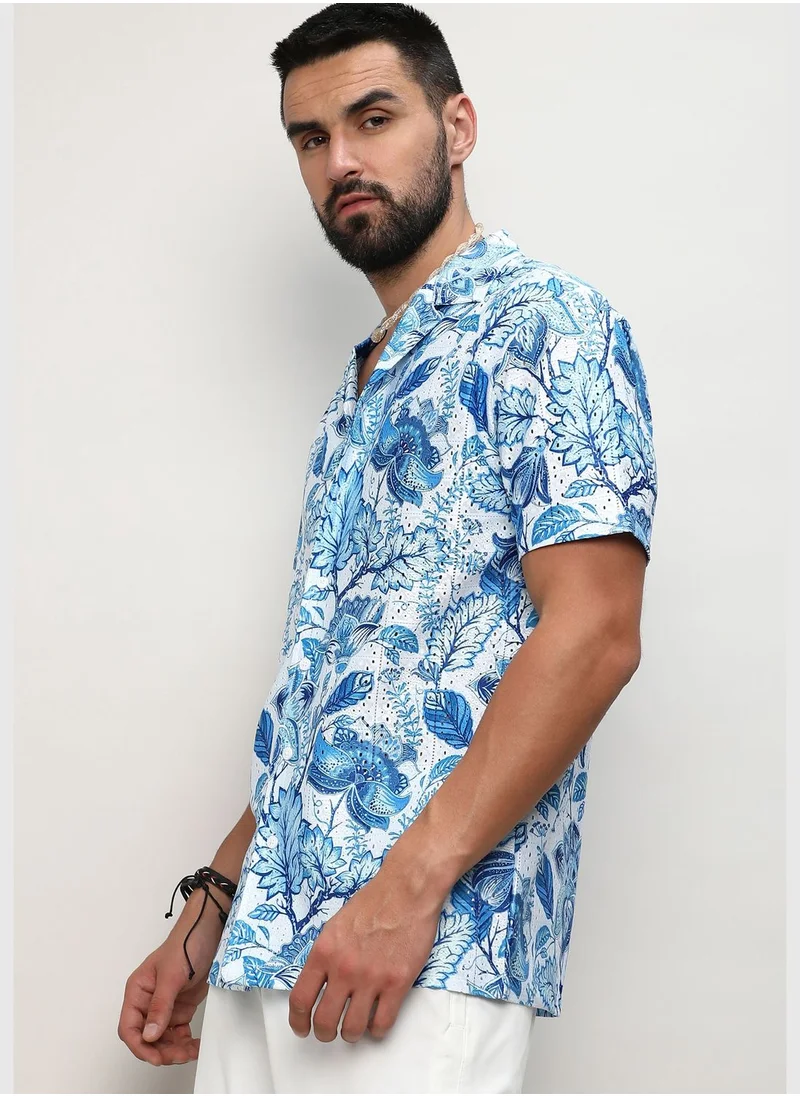 Campus Sutra Printed Shirt