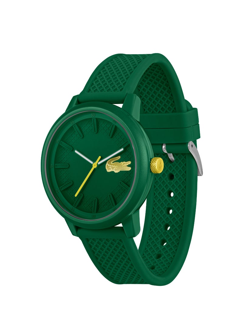 LACOSTE Round Analog Men's Green Case Watch - 2011316 - Image 2