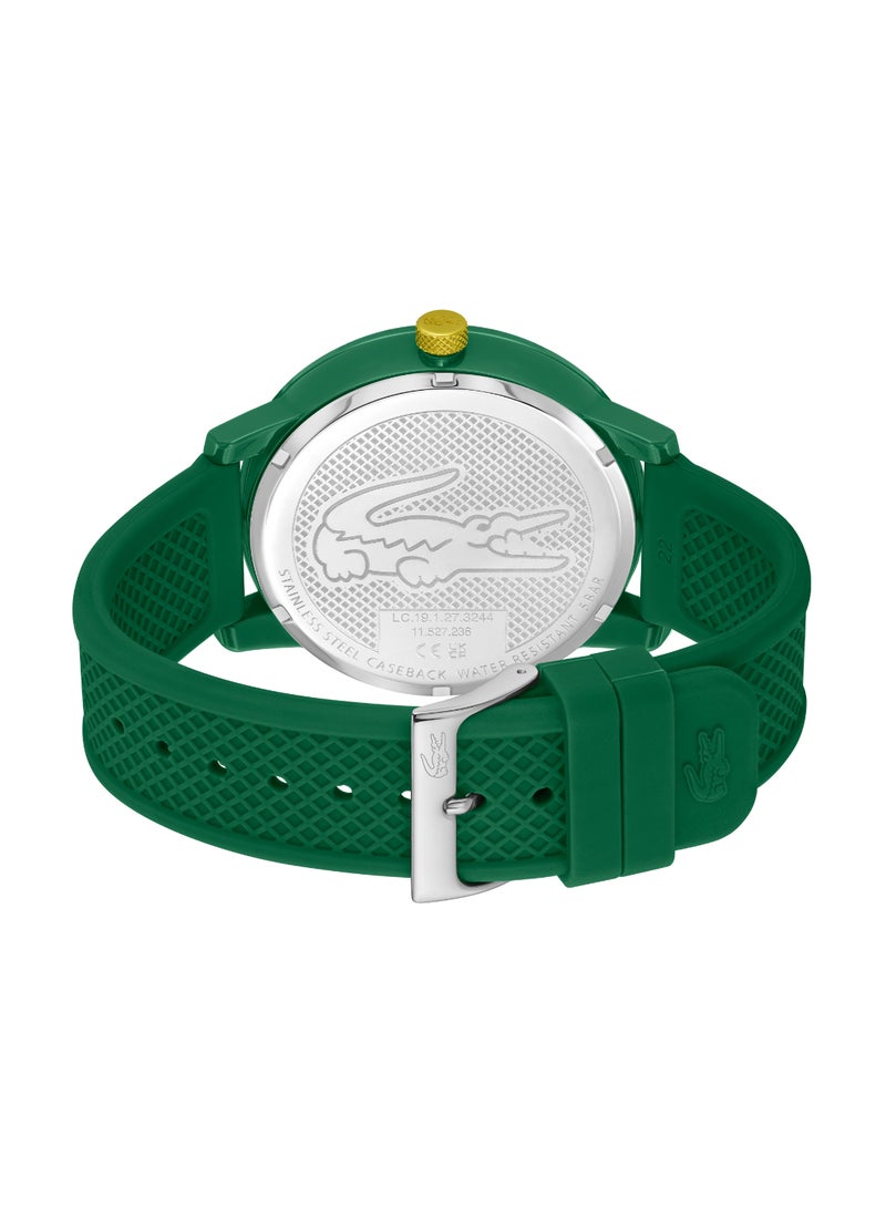 LACOSTE Round Analog Men's Green Case Watch - 2011316 - Image 3