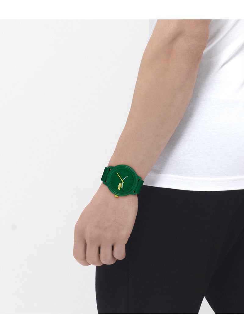 LACOSTE Round Analog Men's Green Case Watch - 2011316 - Image 4