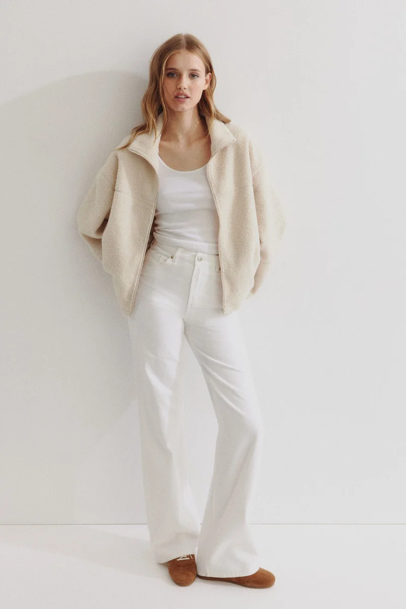 اتش اند ام سويت شيرت من التيدي بسحاب