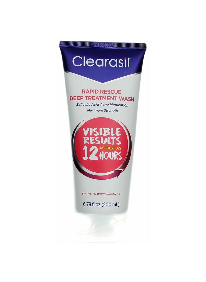 Clearasil Clearasil Ultra Rapid Action Daily Face Wash 6.78oz (2 Pack) 