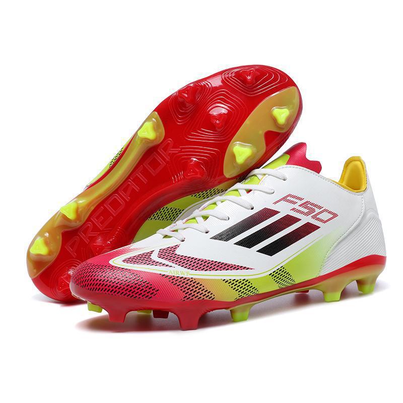 Export New F50 High-Top Football Shoes Long Spike Football Shoes Tf Broken Spike Training Shoes Football Men'S Model - Image 4