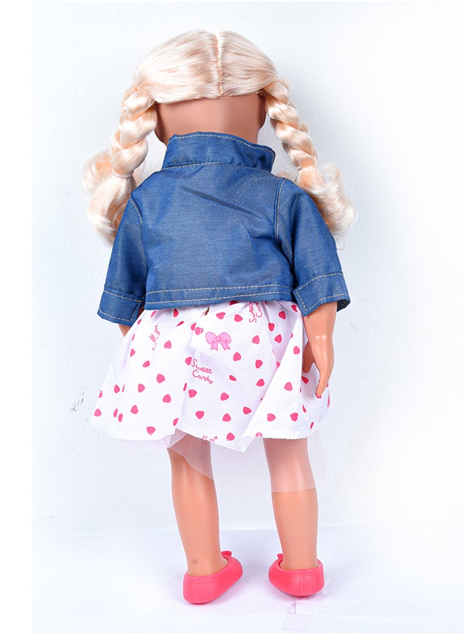 AWESOME GIRLS - Awesome Girls Clara Doll 18 Inch | Fashion Doll with Rooted Hair & Inset Eyes | Safe, Hypoallergenic, Non-Toxic, BPA-Free | Inspires Creativity & Aspirational Play - Image 1